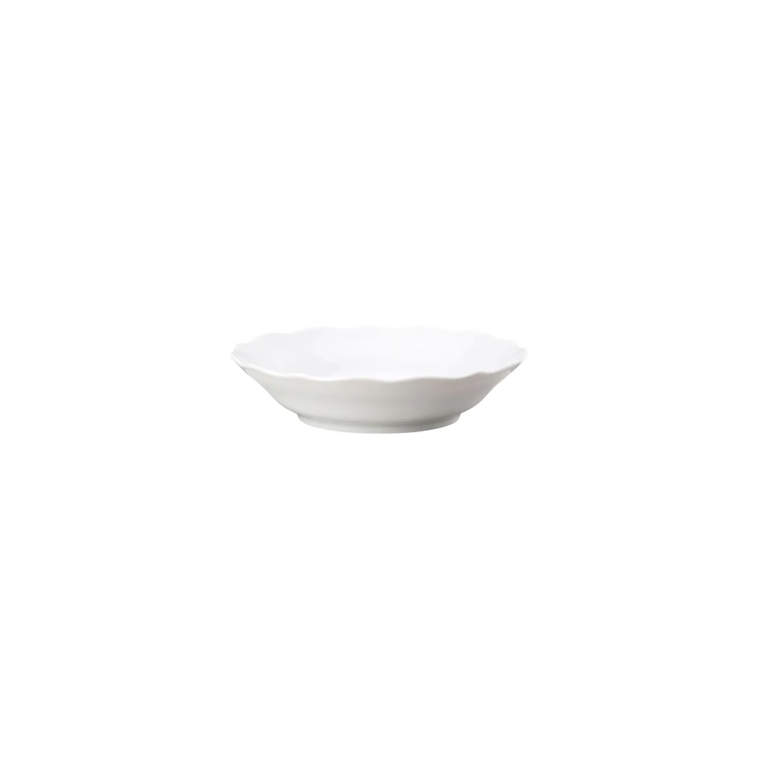 Coffee saucer, rim
