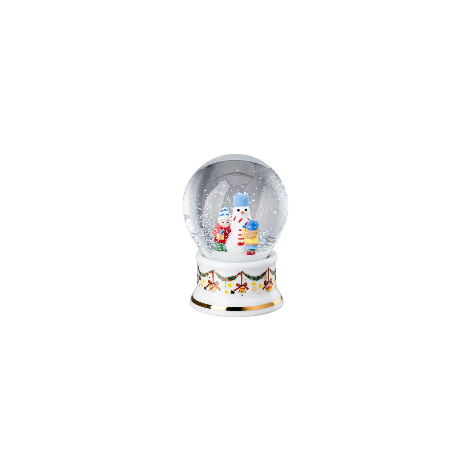 Glass sphere w. snow effect