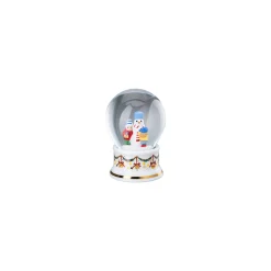 Glass sphere w. snow effect