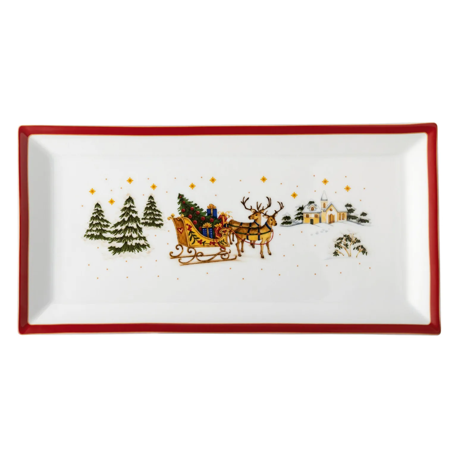 Platter angular 36 cm