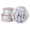 Set 3 biscuit tins