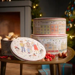 Set 3 biscuit tins