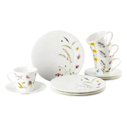 Set 12 pcs./combi cup & saucer