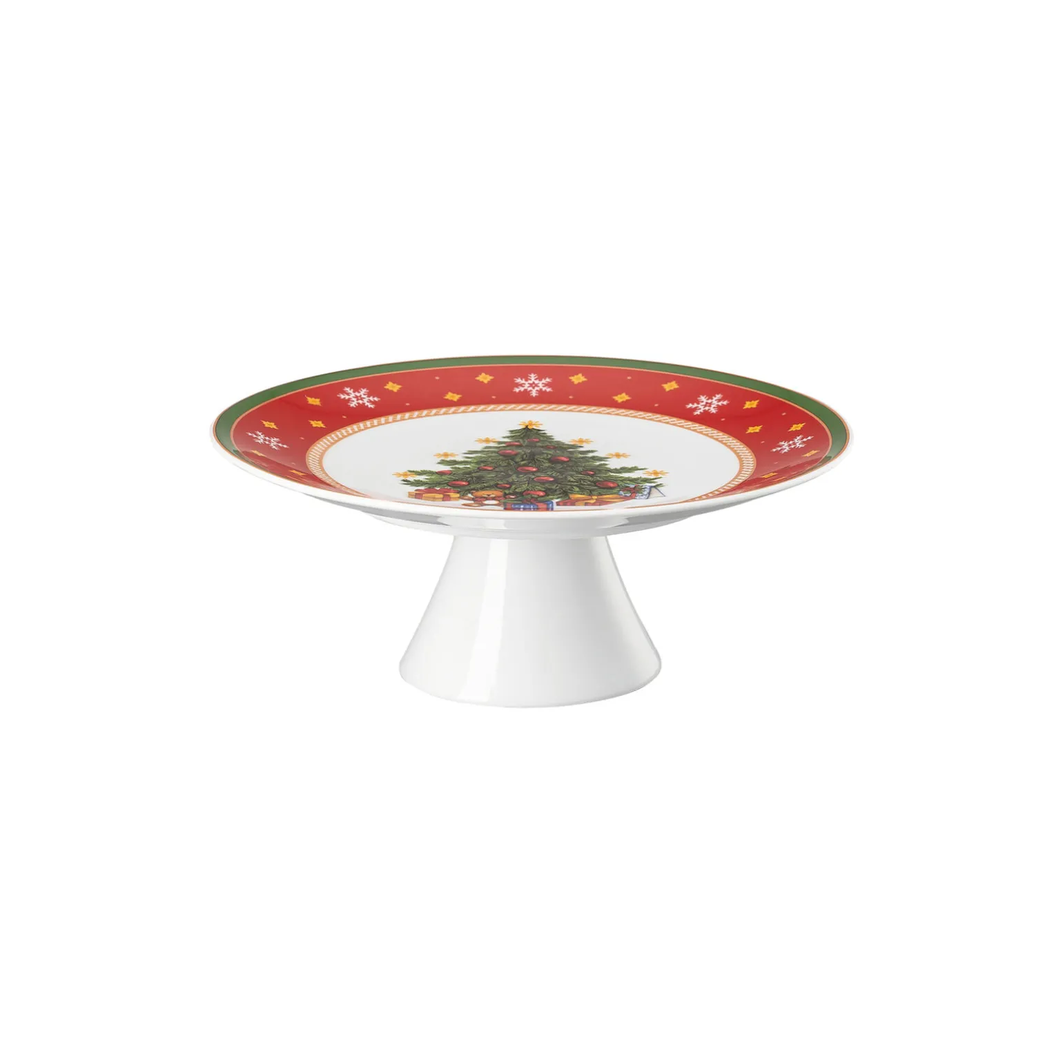 Tart platter on foot small
